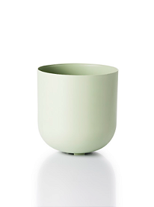 Cachepo N 4 Pote 17 - Coleção Due da Raiz - 18,5x17,5cm - Verde Sage