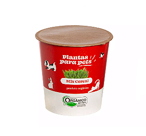 Plantas Para Pets Mix de Cereal Orgânico - Graminha Pet