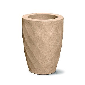 Vaso Safira Cônico 40 Areia 18L - Terraza - Nutriplan