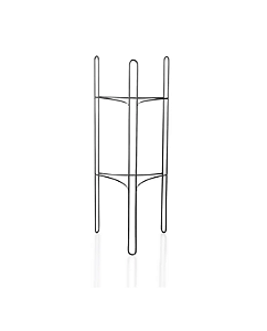 Suporte de Chão Urban Trio Preto - 2 Alturas - 59 cm - Raiz