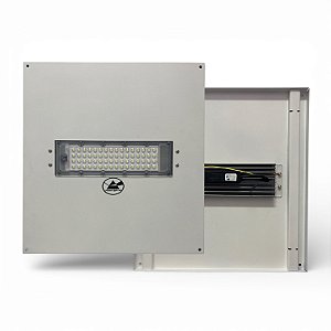 Plafon Industrial 100W Modular SMD 130lms/W Alto Fluxo
