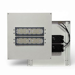 Plafon Industrial 200W Modular SMD 130lms/W Alto Fluxo