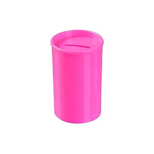 Cofrinho Plástico Lembrancinha Porta Moedas Pink