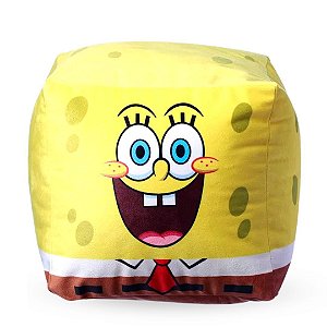 Almofada Formato Cubo 3D Bob Esponja™ Nickelodeon