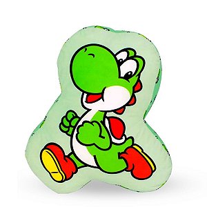 Almofada Veludo 3D Yoshi Super Mario™