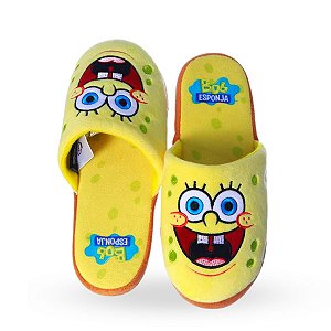 Pantufa Chinelo de Quarto Bob Esponja Nickelodeon™