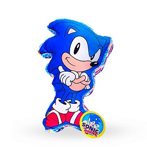 Almofada Veludo 3D Sonic The Hedgehog™ ©Sega