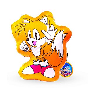 Almofada Veludo 3D Tails Time To Fly Sonic The Hedgehog™ ©Sega