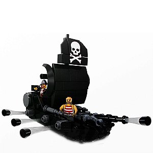 Blocos De Montar Navio Pirata Acqua - 156pcs - TUDO FAN FUN