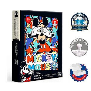Quebra-Cabeça Mickey Mouse™ 500pcs - Game Office-  Disney®