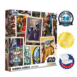 Quebra-Cabeça Star Wars Mandalorian™  Edição Especial- 500 peças