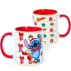 Caneca Pop Stitch Natal 350ml - Disney©