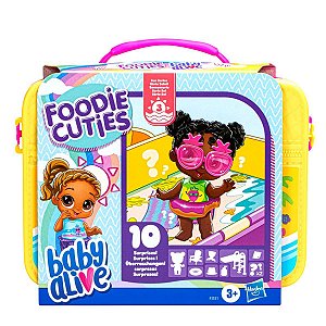 Baby Alive Foodie Cuties Boneca Surpresa- Série Verão 3 - Hasbro©
