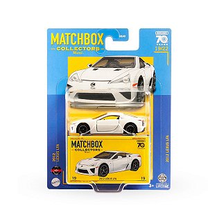Matchbox Collectors™  Miniatura de Metal 1:64 - 2012 Lexus LFA