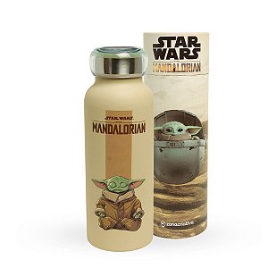 Garrafa Bubble Térmica 500ml Baby Yoda- Star Wars™ The Mandalorian