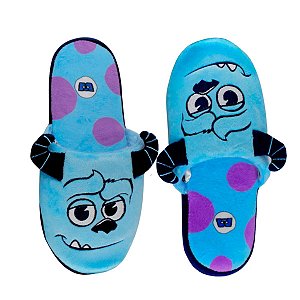 Pantufa Chinelo de Quarto Sulley Monstros S.A - Disney©