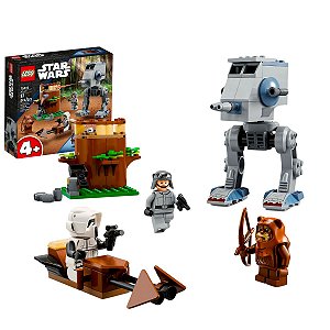 LEGO® Star Wars™ AT-ST™Junior, Wicket E Scout Trooper  - 87pcs - 75332