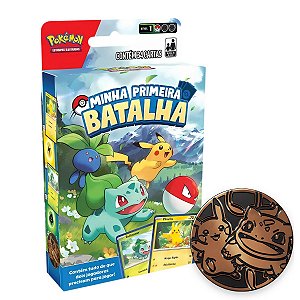 Pokémon™ Deck TCG Minha Primeira Batalha Pikachu E Bulbassaur- Copag