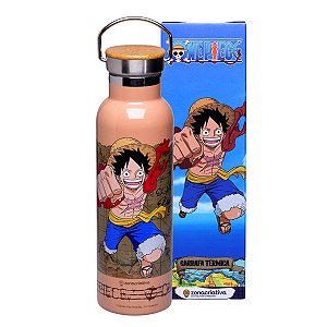 Garrafa  Camp Térmica 600ml Luffy™ - ®One Piece