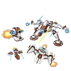 Blocos De Montar Defensores do Espaço  Space - 203pcs - TUDO FAN FUN