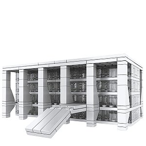 Blocos De Montar Palácio do Planalto Monumentos - 426pcs - TUDO FAN FUN