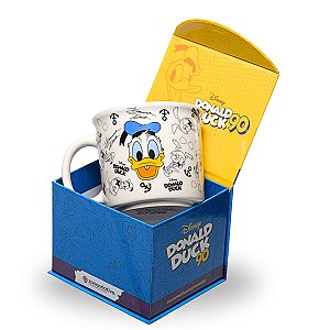 Caneca Tom 350ml Duck Donald 90 Anos - ©Disney