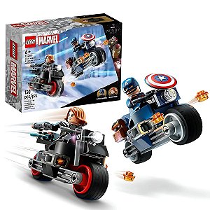 LEGO® Marvel Motocicletas da Viúva Negra e do Capitão América - 130pcs - 76260