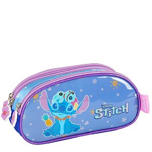 Estojo Triplo Stitch Aloha Violeta EI42405 - UP4YOU
