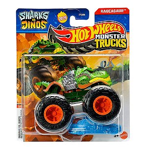 Hot Wheels Monster Trucks Sharks vs Dinos 1:64 - Rageasaur 5/8