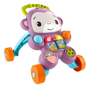 Andador Aprenda Comigo Amigo Macaco JGW90 - Fisher-Price