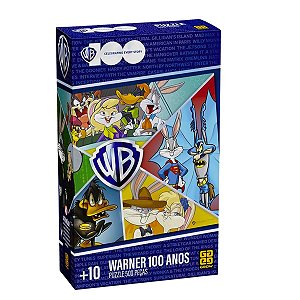 Quebra Cabeça Puzzle 100 Anos Warner - 500 pcs - Grow