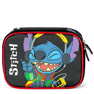 Estojo Box 100 Pens Divertido Stitch - Disney