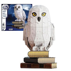 Quebra-cabeça 4D Build - Hedwig - Harry Potter -118pcs - Sunny