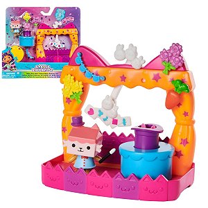 A Casa Mágica da Gabby - Playset Show Talentos Varanda Com Baby Box - Gabby'S Dollhouse