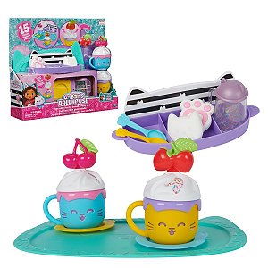 A Casa Mágica da Gabby - Playset de Chocolate Quente com Doces - Gabby's Dollhouse