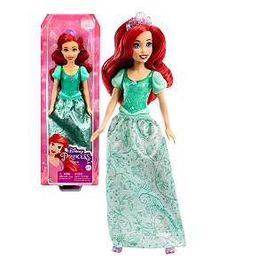 Boneca Ariel Articulada com Saia Brilhante Disney Princess - Mattel