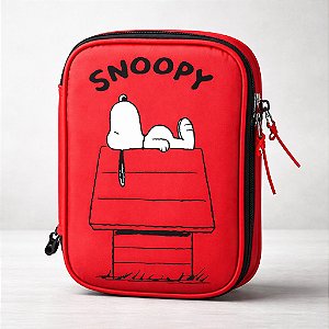 Estojo Box Escolar 100 Pens Snoopy - Luxcel
