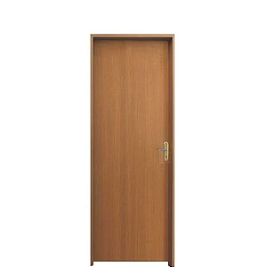 PORTA MADEIRA LISA PADRÃO IMBUIA C/ FECHADURA TAMBOR - BATENTE 11