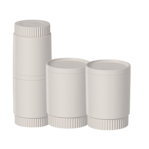 CONJUNTO DE BANHEIRO DORICA 3 PEÇAS BEGE FECHADO