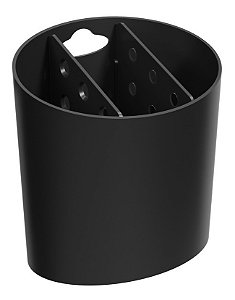 Escorredor De Talher Oval Basic Cozinha Pia Bancada Coza