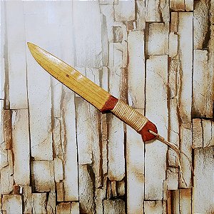 Faca Artesanal de Madeira (L0007)