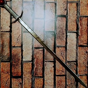 Espada Artesanal de Metal (L0017)