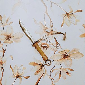 Conjunto (2 UNI) Faca / Peixeira Artesanal de Metal - Encomenda