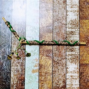 Aplicador de Rapé - Tepi Serpente Trançada (R0021)