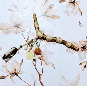 Aplicador de Rapé - Tepi Pitanga Branco (R0024)