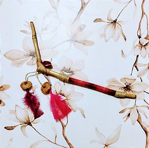 Aplicador de Rapé - Tepi Tons de Vermelho (R0026)