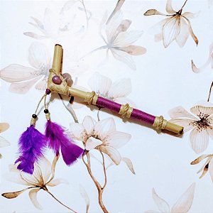 Aplicador de Rapé - Tepi Tons de Roxo (R0030)