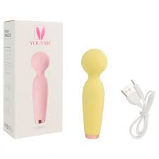 Vibrador Varinha Mágica 10 Estágios de Vibração - Recarregável