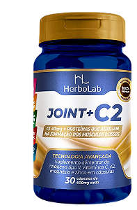 HERBOLAB - JOINT + C2 30 cáps - 600mg (colágeno tipo II)
