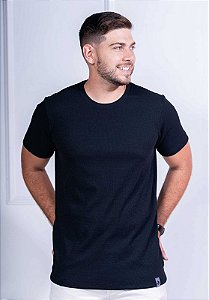 CAMISETA MASCULINA - CHESS - COR PRETO